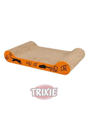 TABLA CARTÓN RASCADORA WILD CAT TRIXIE - NARANJA