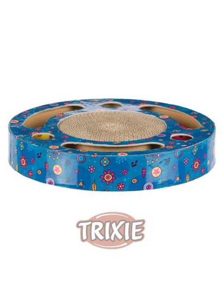 TAMBOR RASCADOR CON JUGUETES TRIXIE - Ø33 CM