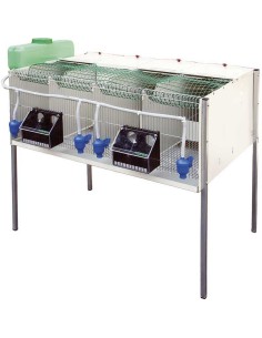 JAULA PARA PERDICES DE 4 DEPARTAMENTOS COPELE 2