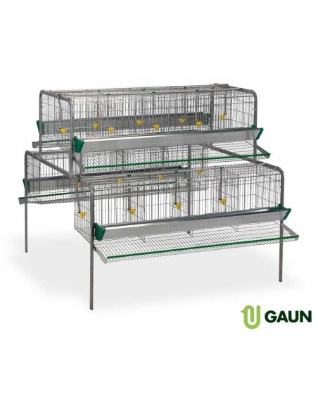 BATERÍA PONEDORAS 16 DEPARTAMENTOS GAUN