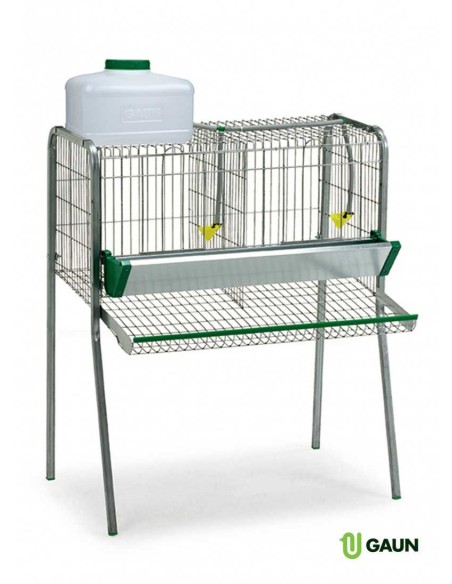 BATERÍA PONEDORAS 2 DEPARTAMENTOS GAUN