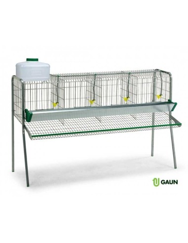 BATERÍA PONEDORAS 4 DEPARTAMENTOS GAUN