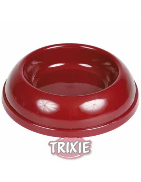 COMEDERO PLÁSTICO PESADO ANTIDESLIZANTE TRIXIE - Ø12 CM / 250 ML
