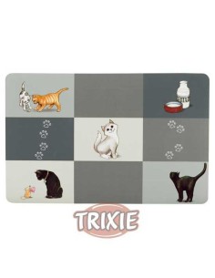 SALVAMANTELES PATCHWORK GATOS TRIXIE - GRIS