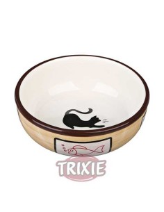 COMEDERO CERÁMICA PARA GATO TRIXIE - Ø12,5 CM / 350 ML 2