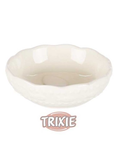 COMEDERO CERÁMICA GATOS TRIXIE - 0,25 L / Ø13 CM