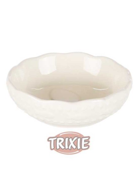 COMEDERO CERÁMICA GATOS TRIXIE - 0,25 L / Ø13 CM