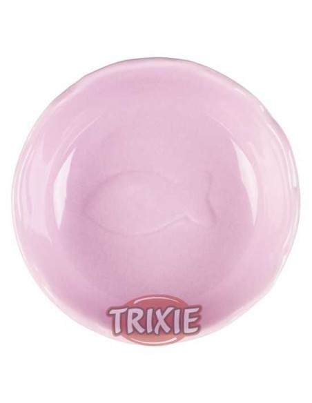 COMEDERO CERÁMICA GATOS TRIXIE - 0,25 L / Ø13 CM