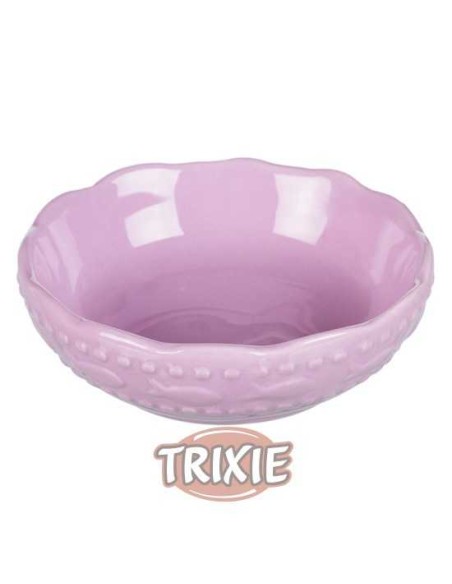 COMEDERO CERÁMICA GATOS TRIXIE - 0,25 L / Ø13 CM