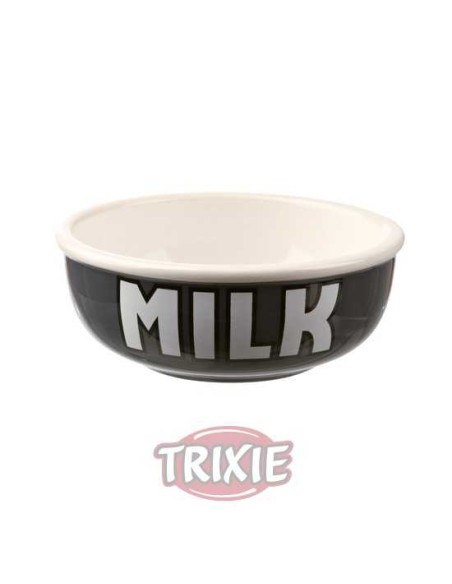 COMEDERO CERÁMICO MILK & MORE TRIXIE - Ø13 CM / 400 ML