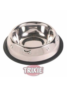 COMEDERO ACERO INOX ANTIDESLIZANTE GATOS TRIXIE - Ø11 CM...