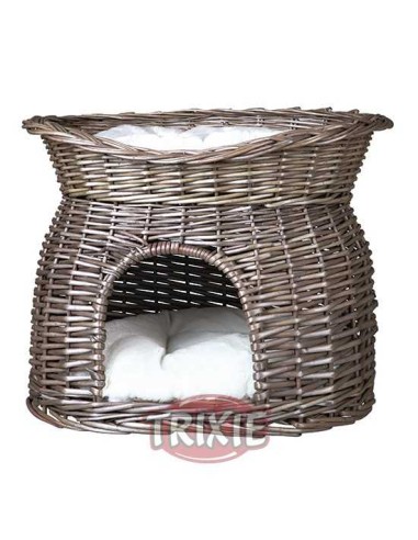 CUEVA MIMBRE CON CAMA SUPERIOR TRIXIE