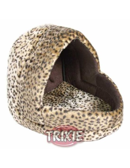 CUEVA SUAVE LEO TRIXIE - LEOPARDO / MARRÓN
