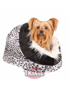 CUEVA SUAVE MINOU LEOPARDO TRIXIE - 35 X 26 X 41 CM