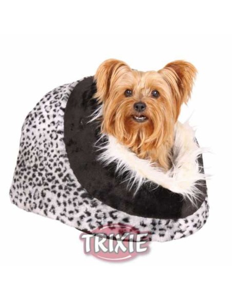 CUEVA SUAVE MINOU LEOPARDO TRIXIE - 35 X 26 X 41 CM