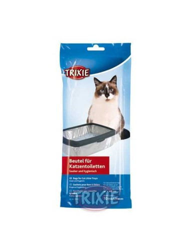 BOLSAS PARA BANDEJA HIGIÉNICA (10 UNIDADES) TRIXIE
