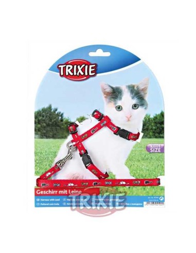 SET ARNÉS Y CORREA PARA GATITOS CATS TRIXIE -...