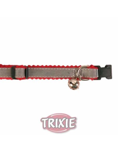 COLLAR GATOS REFLECTANTE DE PLÁSTICO TRIXIE