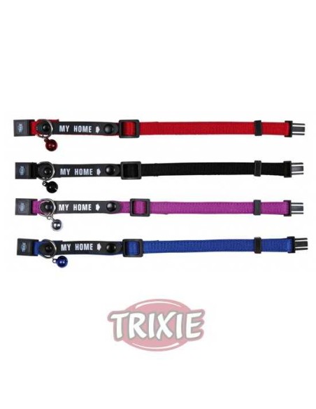 COLLAR GATOS CON PLACA IDENTIFICATIVA TRIXIE