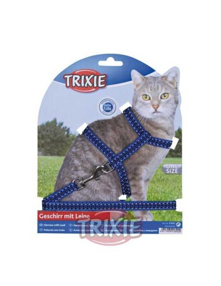SET ARNES Y CORREA REFLECTANTE II TRIXIE - 22-42 CM / 1,20 M