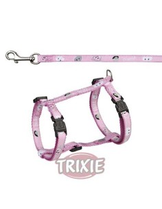 ARNÉS MIMI CON CORREA TRIXIE - 25-45 CM / 10 MM - 1,20 M 2