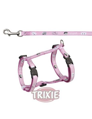 ARNÉS MIMI CON CORREA TRIXIE - 25-45 CM / 10 MM...