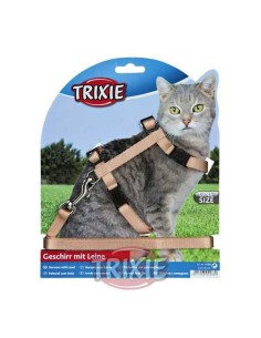 SET PARA GATOS DE ARNÉS Y CORREA TRIXIE - 26-43 CM / 1,20 M