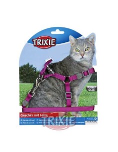 SET ARNÉS Y CORREA PARA GATOS CORE TRIXIE - 26-37 CM /...