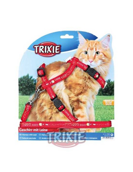 SET ARNES Y CORREA GRANDES TRIXIE - 34-57 CM / 1,20 M
