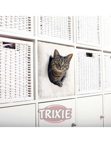 CUEVA SUAVE PARA ESTANTERÍAS TRIXIE - GRIS CLARO