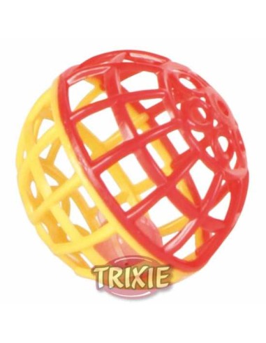 PELOTA JAULA PLÁSTICO TRIXIE - Ø4,5 CM