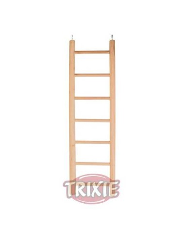 ESCALERA MADERA LOROS TRIXIE - 7 PELDAÑOS (70 CM)