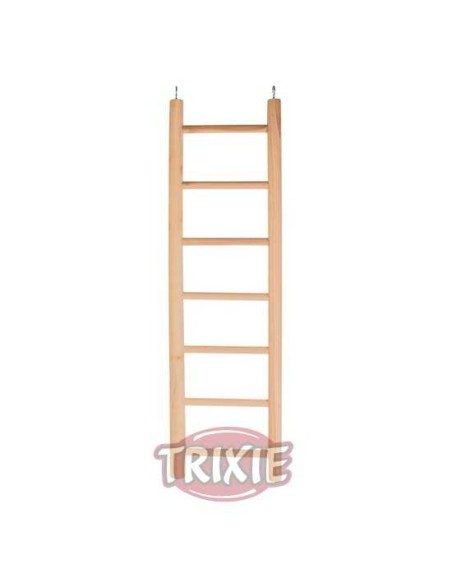 ESCALERA MADERA LOROS TRIXIE - 7 PELDAÑOS (70 CM)