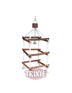 ESCALERA 3D PARA PÁJAROS CON GANCHO TRIXIE 2