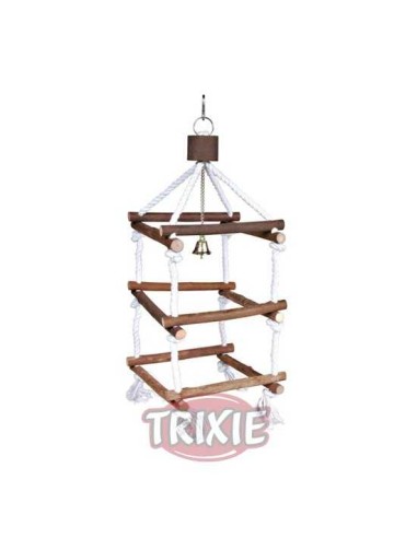 ESCALERA 3D PARA PÁJAROS CON GANCHO TRIXIE