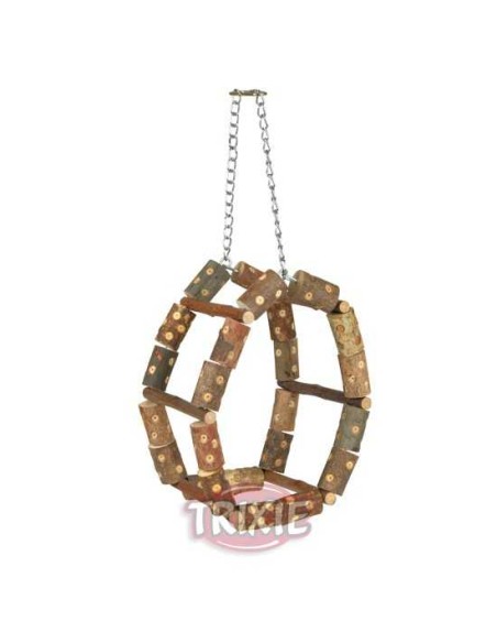 ANILLO DE ESCALADA DE MADERA TRIXIE - 11 X 17 X 17 CM