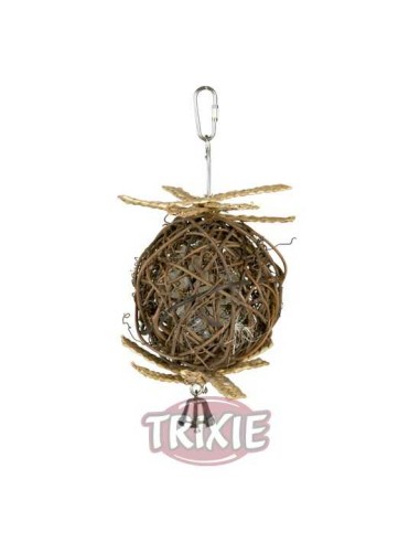 PELOTA MIMBRE CASCABEL TRIXIE