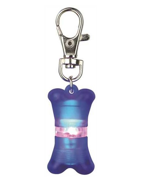 FLASHER PARA PERROS PORTADIRECCIONES TRIXIE - AZUL