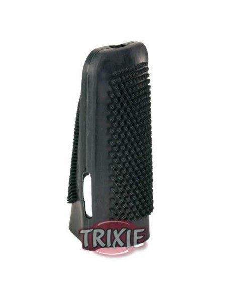 GUANTE DE MASAJE DOBLE DE CAUCHO TRIXIE - 12 X 14 CM