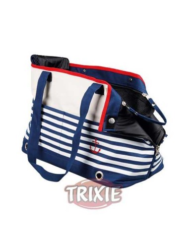 BOLSA THEO TRIXIE - AZUL OSCURO / BLANCO