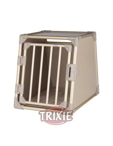 JAULA TRANSPORTE ALUMINIO CHAMPÁN TRIXIE
