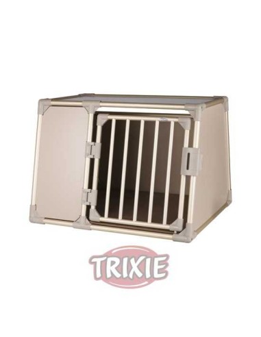 JAULA TRANSPORTE ALUMINIO CHAMPÁN TRIXIE