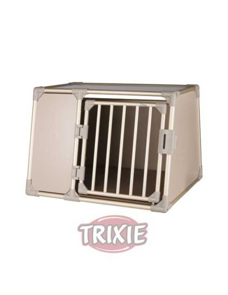 JAULA TRANSPORTE ALUMINIO CHAMPÁN TRIXIE