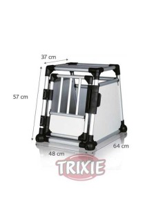 JAULA DE TRANSPORTE DE ALUMINIO TRIXIE