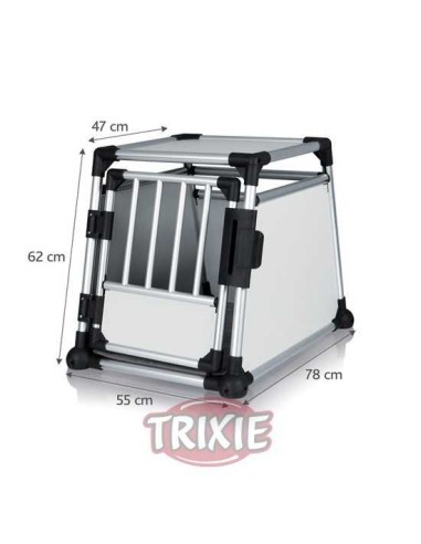 JAULA DE TRANSPORTE DE ALUMINIO TRIXIE
