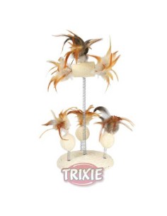 JUGUETE SOBRE MUELLES CON SISAL TRIXIE - Ø15 X 30 CM