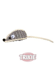 RATÓN Y PELOTA DE SISAL TRIXIE - 5 CM / Ø4 CM