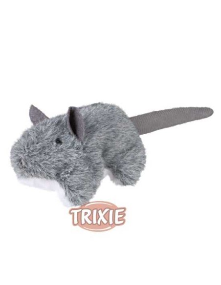 RATÓN CON CATNIP RELLENABLE TRIXIE - 8 CM