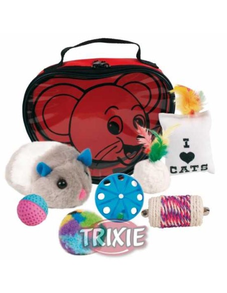 SET 7 JUGUETES GATOS CON CATNIP TRIXIE