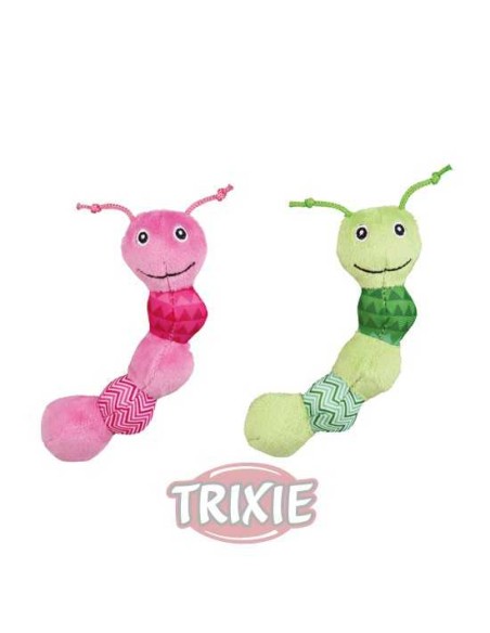 GUSANO DE PELUCHE TRIXIE - 13 CM